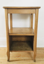 Load image into Gallery viewer, Antique Wood Studio Side Table Toronto
