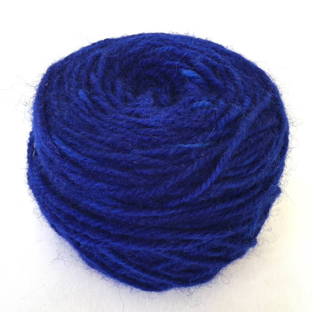 Deep Ultramarine Blue Yarn