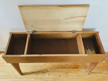 Load image into Gallery viewer, LECLERC STORAGE BENCH Vintage
