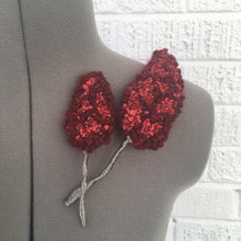 Load image into Gallery viewer, SUMAC BERRY Brooch/ Boutonniere Pin
